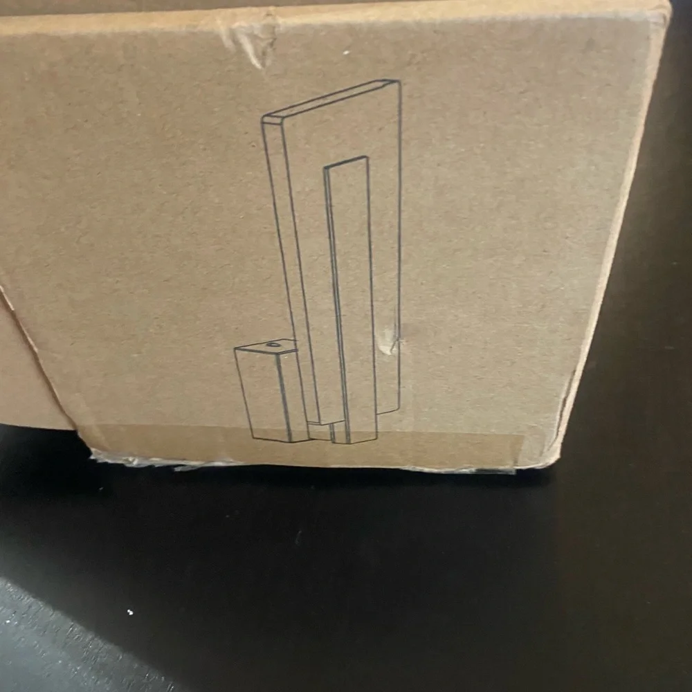 Modern LED Wall Light with Nickel Base